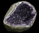 Deep Purple Amethyst Geode - Top Quality #36469-1